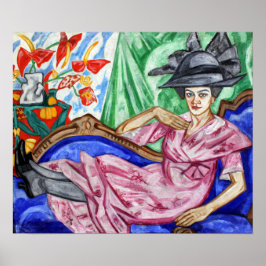 ロザノヴァ – ポートレートオブシスターアンナ1912 ポスター