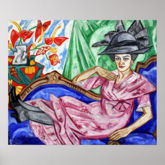 ロザノヴァ – ポートレートオブシスターアンナ1912 ポスター (正面)