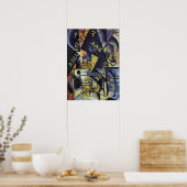 ロザノヴァ – メトロノーム1915 ポスター (キッチン)