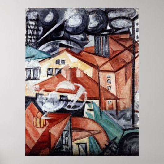 ロザノヴァ – Cityscape 1912 ポスター (正面)