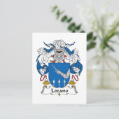 ロザノ家紋 ポストカード (スタンド正面)