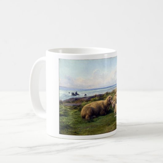 ロザボネールシープバイザシー コーヒーマグカップ (正面左)