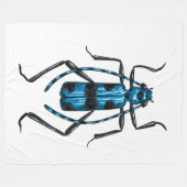 ロザリアアルピナビートル フリースブランケット (正面(横))