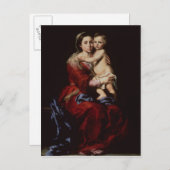 ロザリオのヴァージン, c.1650 ポストカード (正面/裏面)