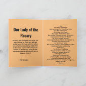 ロザリオの女神 カード (内部)