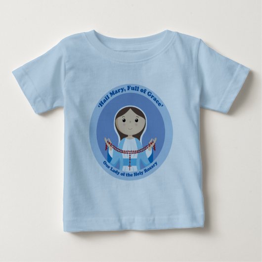 ロザリオの女神 ベビーTシャツ (正面)