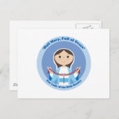 ロザリオの女神 ポストカード (正面/裏面)