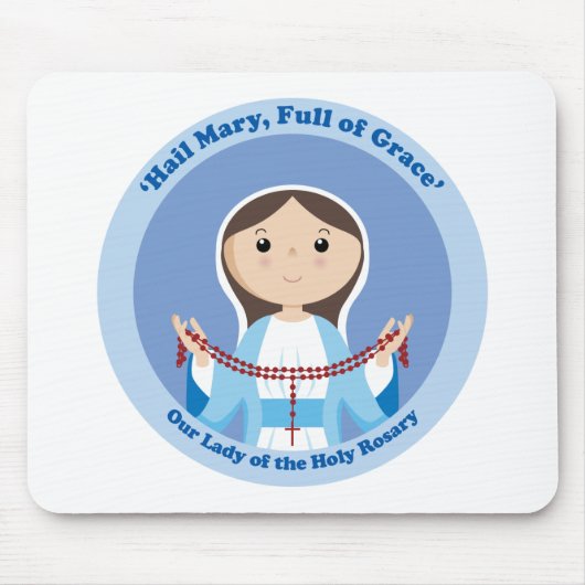 ロザリオの女神 マウスパッド (正面)