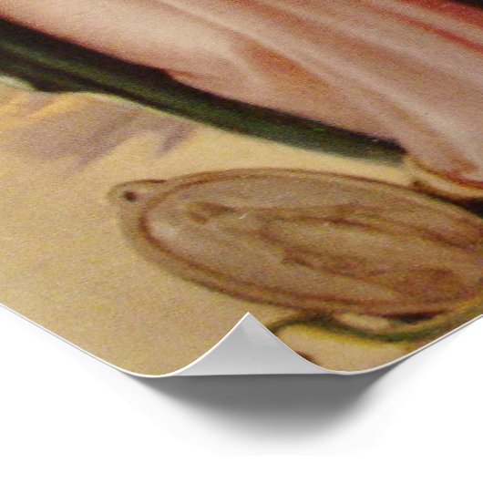 ロザリオの私たちの女の賛美母のヴァージンメアリー ポスター (角)