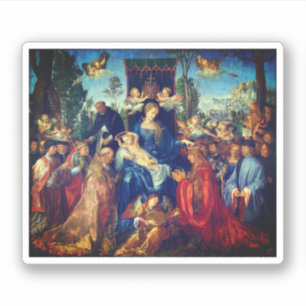 ロザリオの饗宴 – Albrecht Durer, 1506 シール