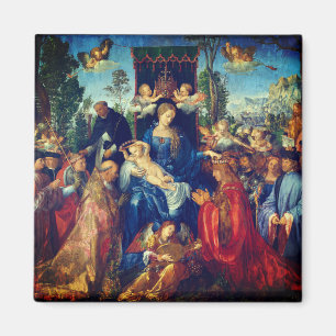 ロザリオの饗宴 – Albrecht Durer, 1506 マグネット