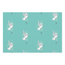 ロザリオ付き白い鳩