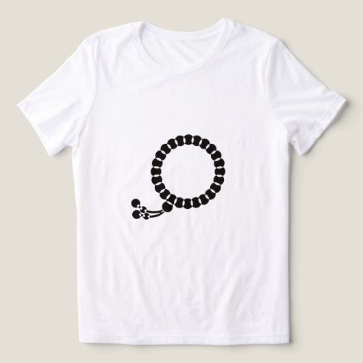 ロザリオ月 トライブレンドＴシャツ (デザイン正面)