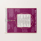 ロザリオ祈の使い方 ジグソーパズル (横)