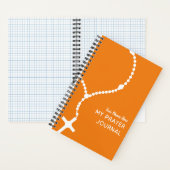 ロザリオ祈りの言葉ジャーナルカトリックスピリチュアル手帳 ノートブック (内側)