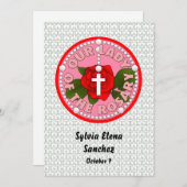 ロザリオ·招待状 招待状 (正面/裏面)