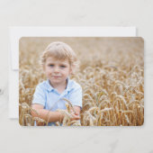 ロザリモダンオ第1回聖餐会写真宗教 招待状 (裏面)