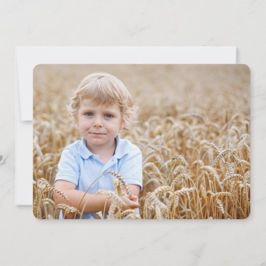 ロザリモダンオ第1回聖餐会写真宗教 招待状 (裏面)