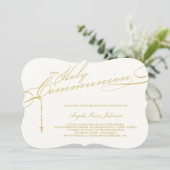 ロザリモダンオ第1回聖餐会写真宗教 招待状 (スタンド正面)