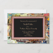 ロザリンド・フランクリンの卒業の発表 案内状 (裏面)