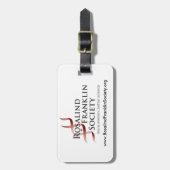ロザリンド・フランクリンの社会の荷物のラベル ラゲッジタグ (正面縦)
