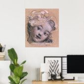 ロザリーと推定するポートレート ポスター (ホームオフィス)