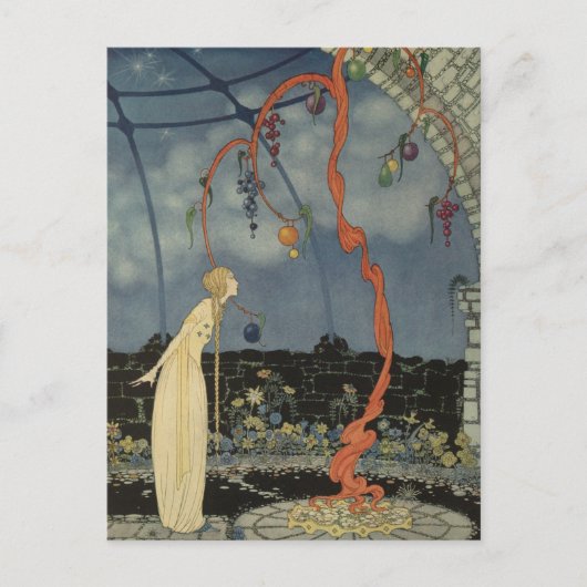 ロザリーは目の前に素晴らしい木を見た ポストカード (正面)