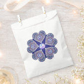 ロザースブルーまたは赤(ベビー&チャイルド) フェイバーバッグ (クリップ留めされた状態)