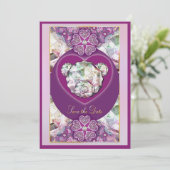 ロザースブルーまたは赤(ベビー&チャイルド) 招待状 (スタンド正面)