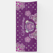 ロザースブルーまたは赤(ベビー&チャイルド) 横断幕 (縦)