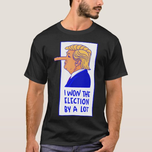 ロザードナルド・トランプが勝った Tシャツ (正面)