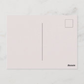 ロシアからの挨拶 ポストカード (裏面)