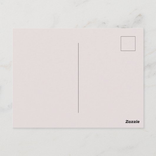 ロシアからの挨拶 ポストカード (裏面)