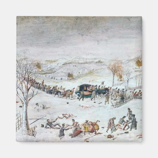 ロシアからの撤退 マグネット (正面)