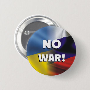 ロシアとウクライナ間の戦争は禁じられる。 ボタン 缶バッジ