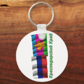 ロシアとクラスノダル・クライ キーホルダー (正面)