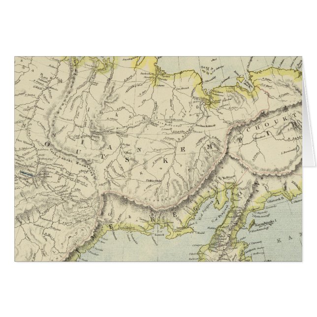 ロシアとシベリア (正面横)