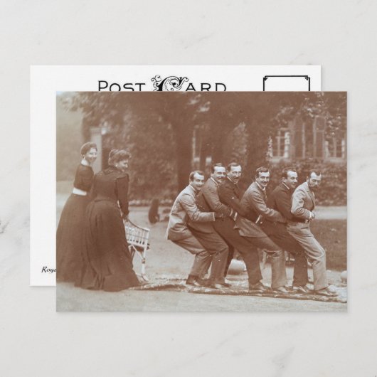 ロシアとヘッセンの王室親戚 ツァー & ツァリーナ 1899 #3 ポストカード (正面/裏面)