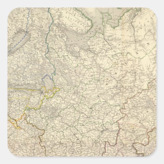 ロシアとヨーロッパ5 スクエアシール (正面)