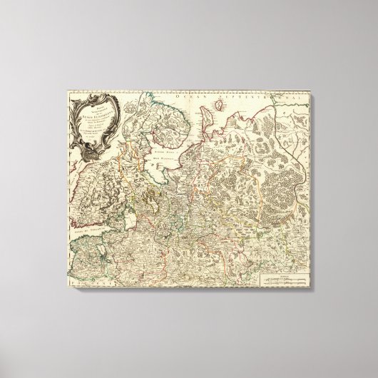 ロシアとヨーロッパ6 キャンバスプリント (正面)