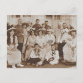 ロシアとロイヤルのファミリースタールーマニアのはがき ポストカード (正面)