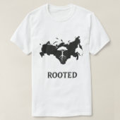 ロシアに根付く Tシャツ (デザイン正面)