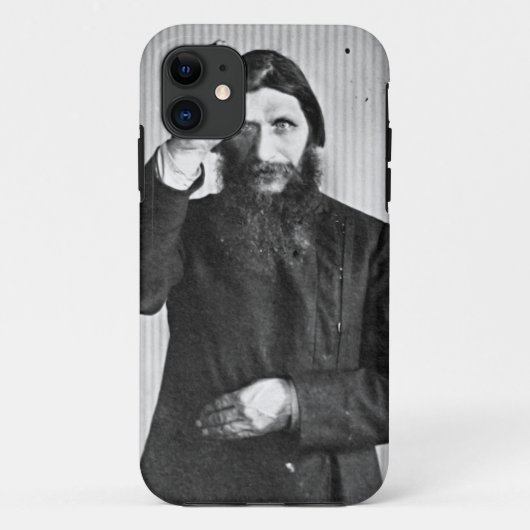 ロシアので神秘的なGrigori Yefimovich Rasputin Case-Mate iPhoneケース (裏面)