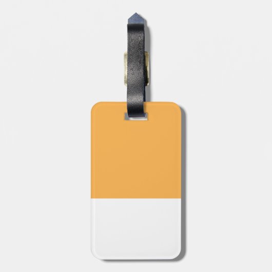 ロシアので青い子ネコ及びダックスフントの子犬 ラゲッジタグ (裏面縦)