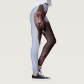 ロシアので青い猫 レギンス (右)