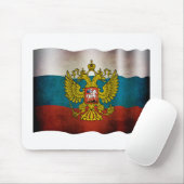 ロシアのなびく旗 マウスパッド (マウス)
