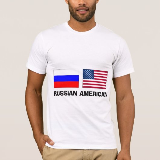 ロシアのなアメリカ人 Tシャツ (正面)