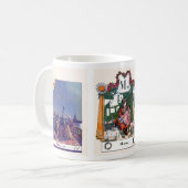 ロシアのなアルファベットの写真のマグ、セットI (5)の第3 コーヒーマグカップ (正面左)