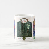 ロシアのなアルファベットの写真のマグ、セットI (5)の第4 コーヒーマグカップ (中央)