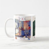 ロシアのなアルファベットの写真のマグ、セットI (5)の第4 コーヒーマグカップ (左)